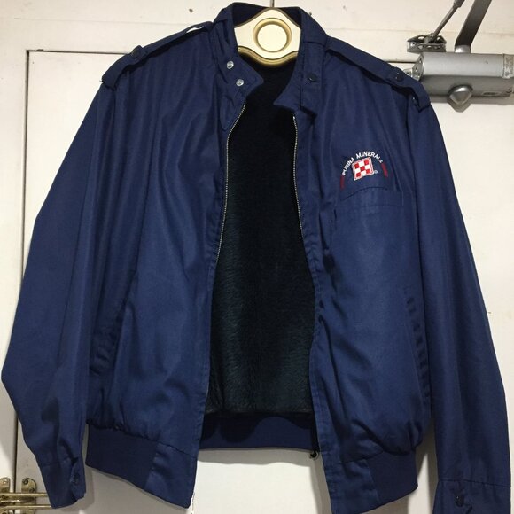 VINTAGE UNIIOY COMPANY SHERPA LINED BOMBER JACKETS SIZE XXL - Picture 7 of 14